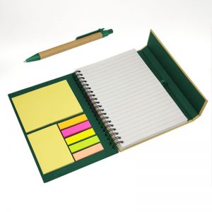 Cuaderno Ecológico Bicolor verde