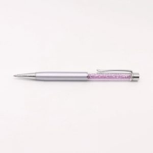 Bolígrafo con cristales austriacos lila 213