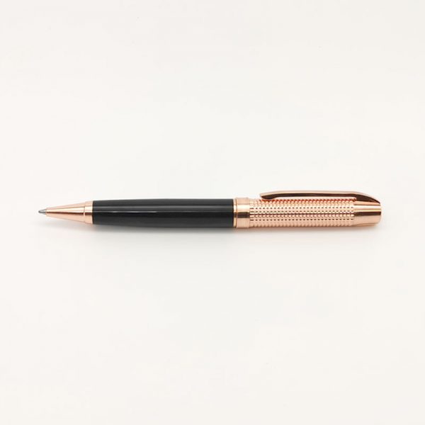 Bolígrafo textura cobre con negro LZ227