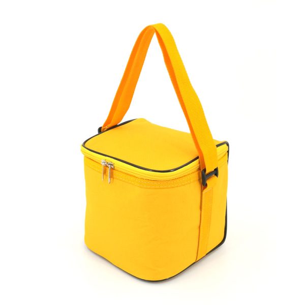 Bolso cooler amarillo portable