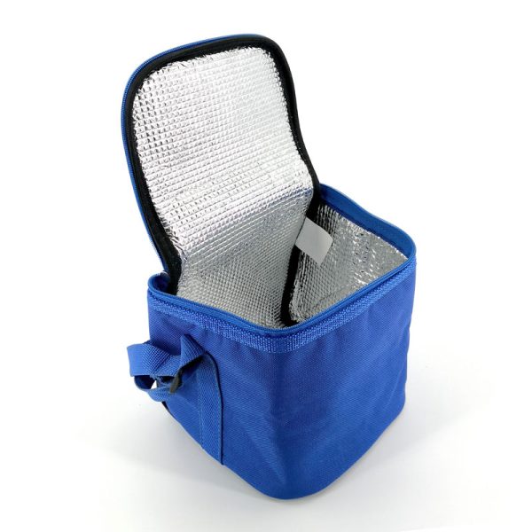 Bolso cooler azul portable